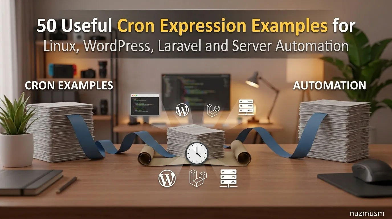 50 Useful Cron Expression Examples for Linux, WordPress, Laravel and Server Automation